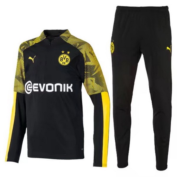 Trainingsanzug Borussia Dortmund 2019-20 Schwarz